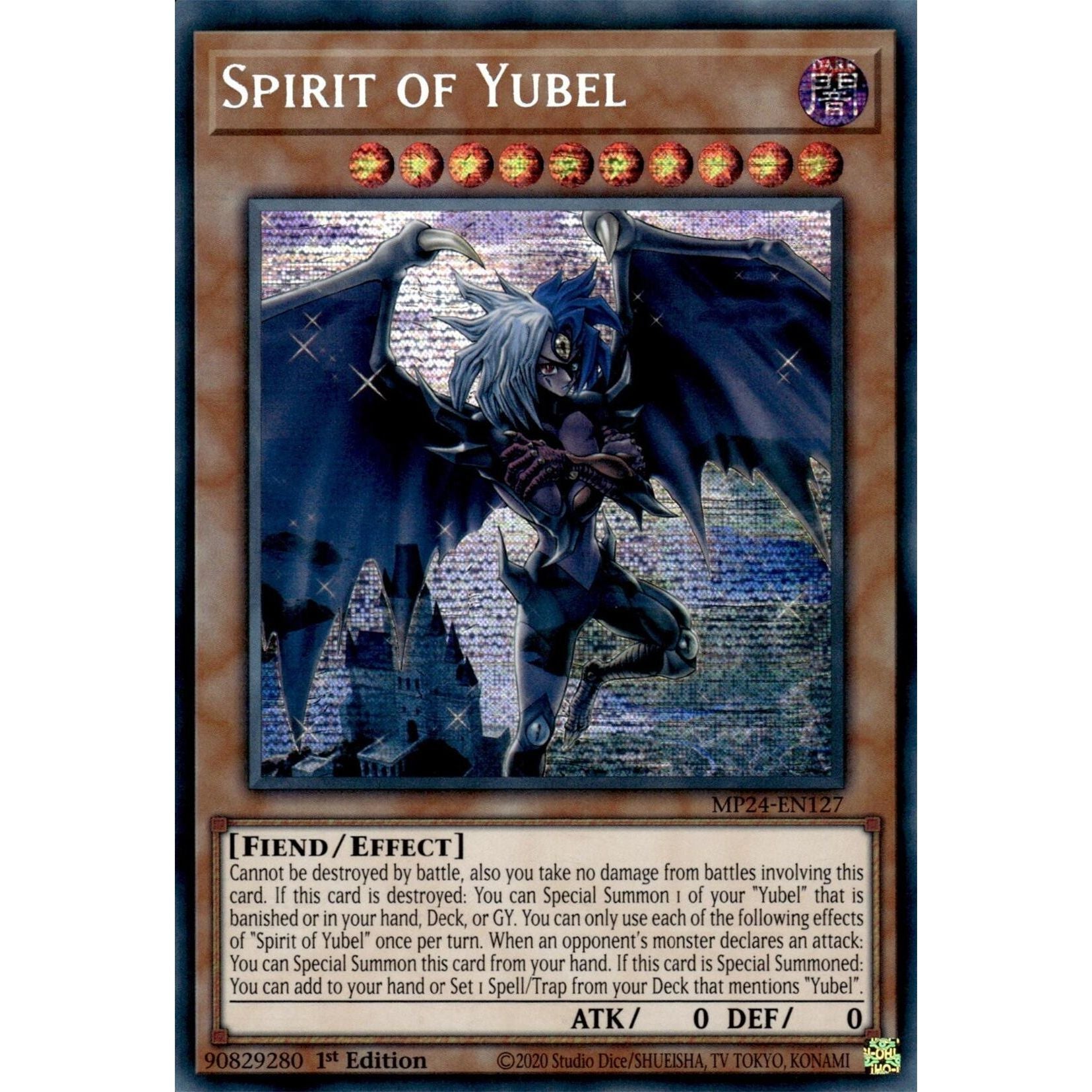 Image for Spirit of Yubel (MP24-EN127) - YuGiOh