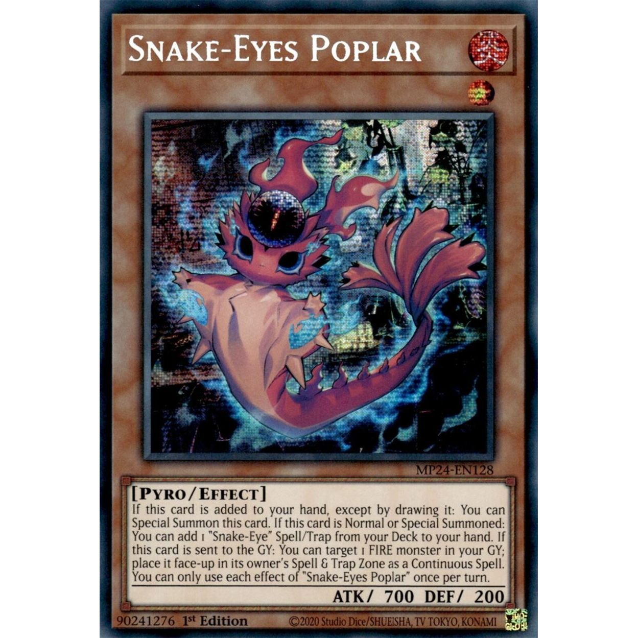 Image for Snake-Eyes Poplar (MP24-EN128) - YuGiOh