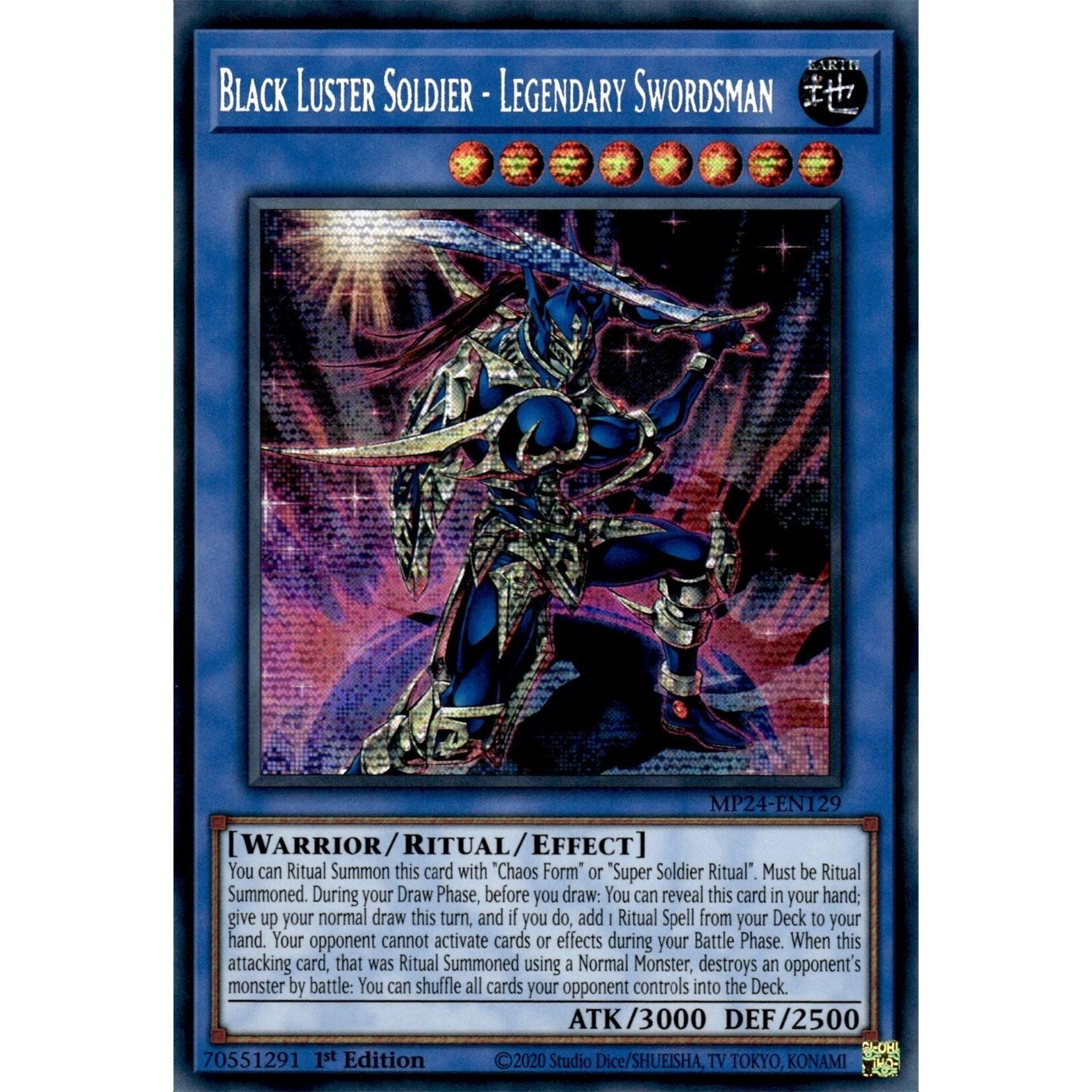 Image for Black Luster Soldier - Legendary Swordsman (MP24-EN129) - YuGiOh