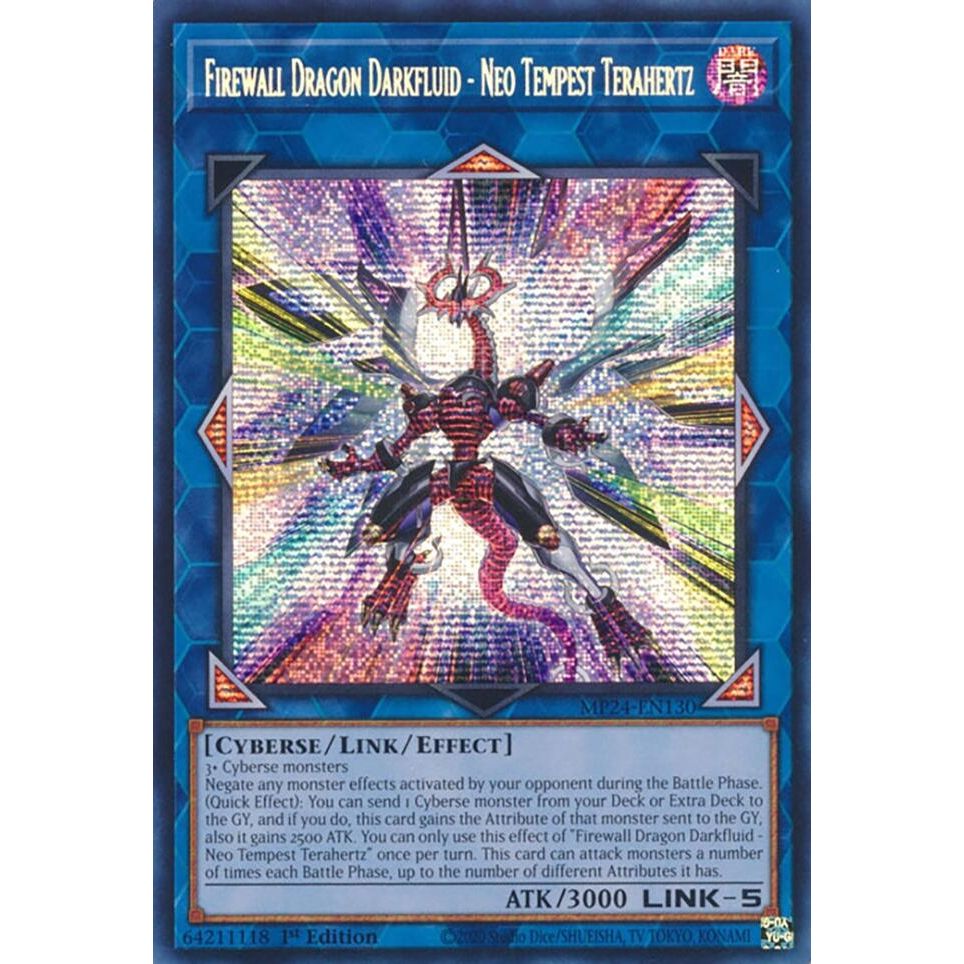 Image for Firewall Dragon Darkfluid - Neo Tempest Terahertz (MP24-EN130) - YuGiOh