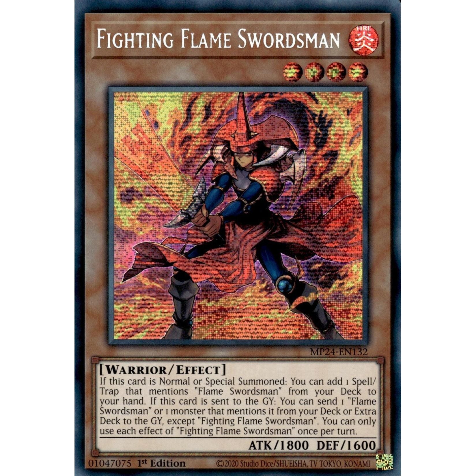 Image for Fighting Flame Swordsman (MP24-EN132) - YuGiOh
