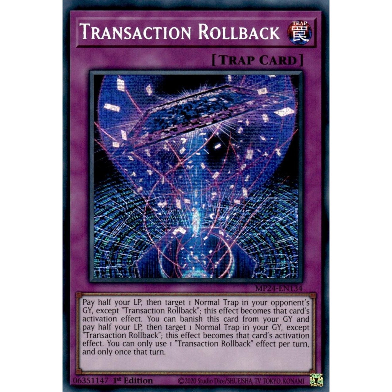 Image for Transaction Rollback (MP24-EN134) - YuGiOh