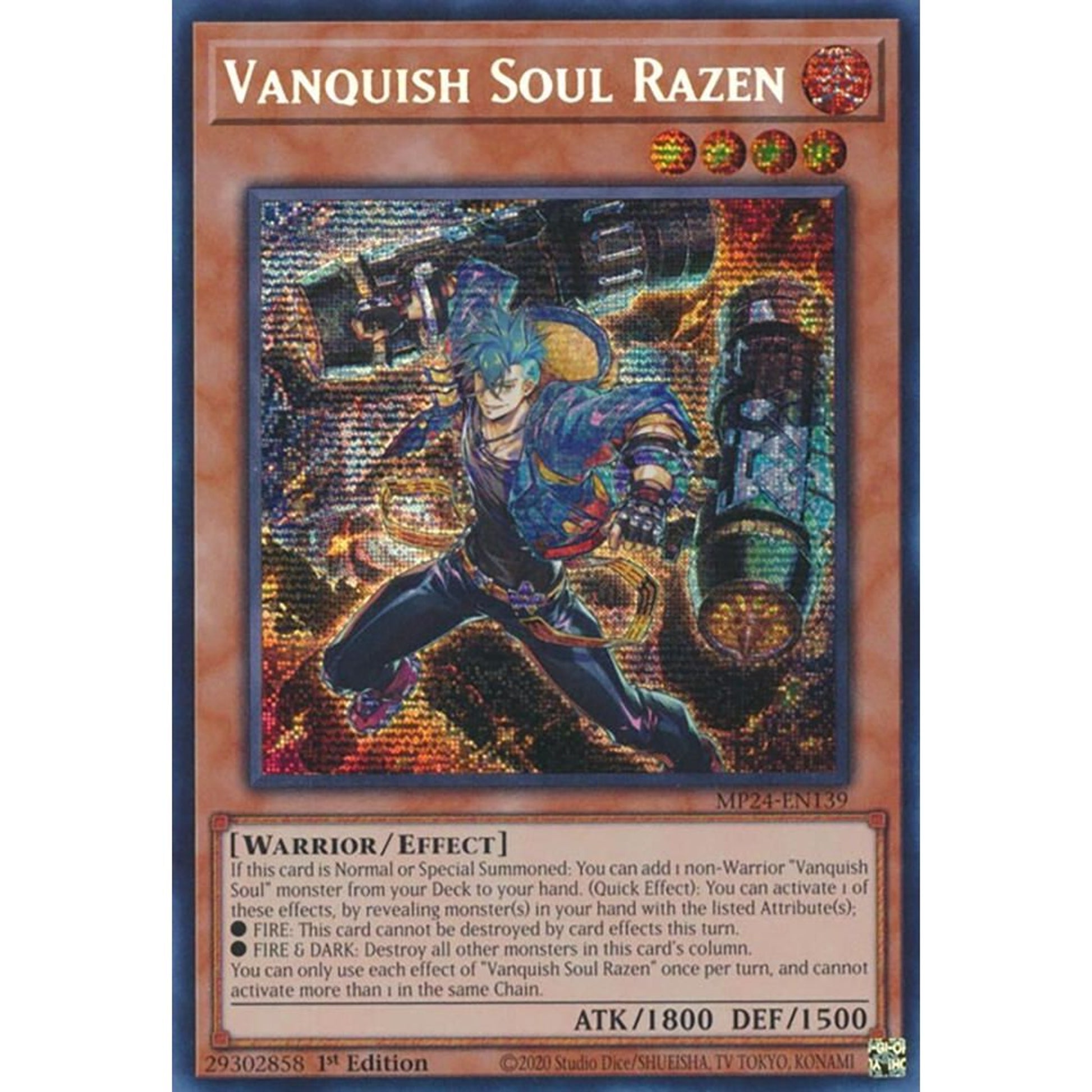 Image for Vanquish Soul Razen (MP24-EN139) - YuGiOh