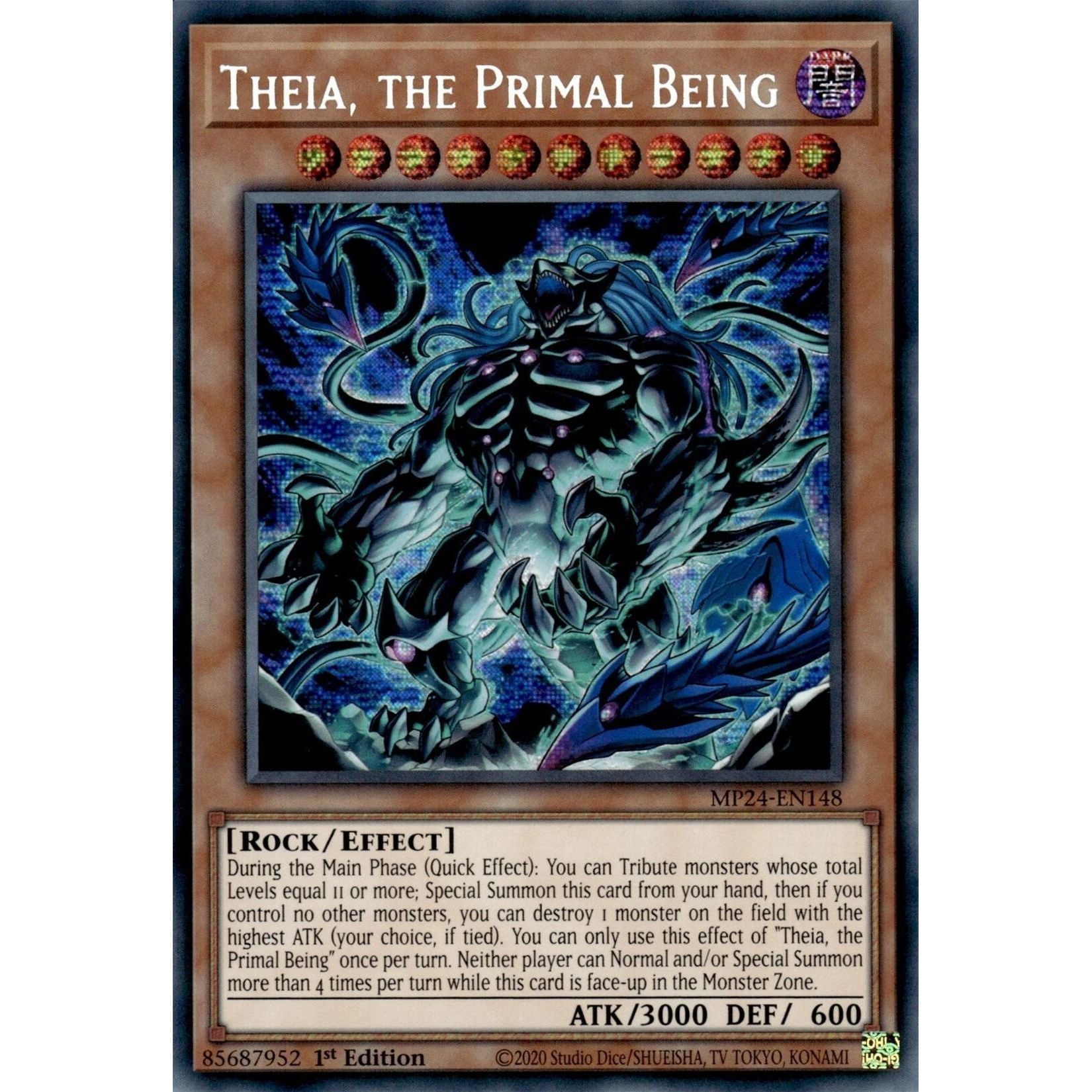 Image for Theia, the Primal Being (MP24-EN148) - YuGiOh