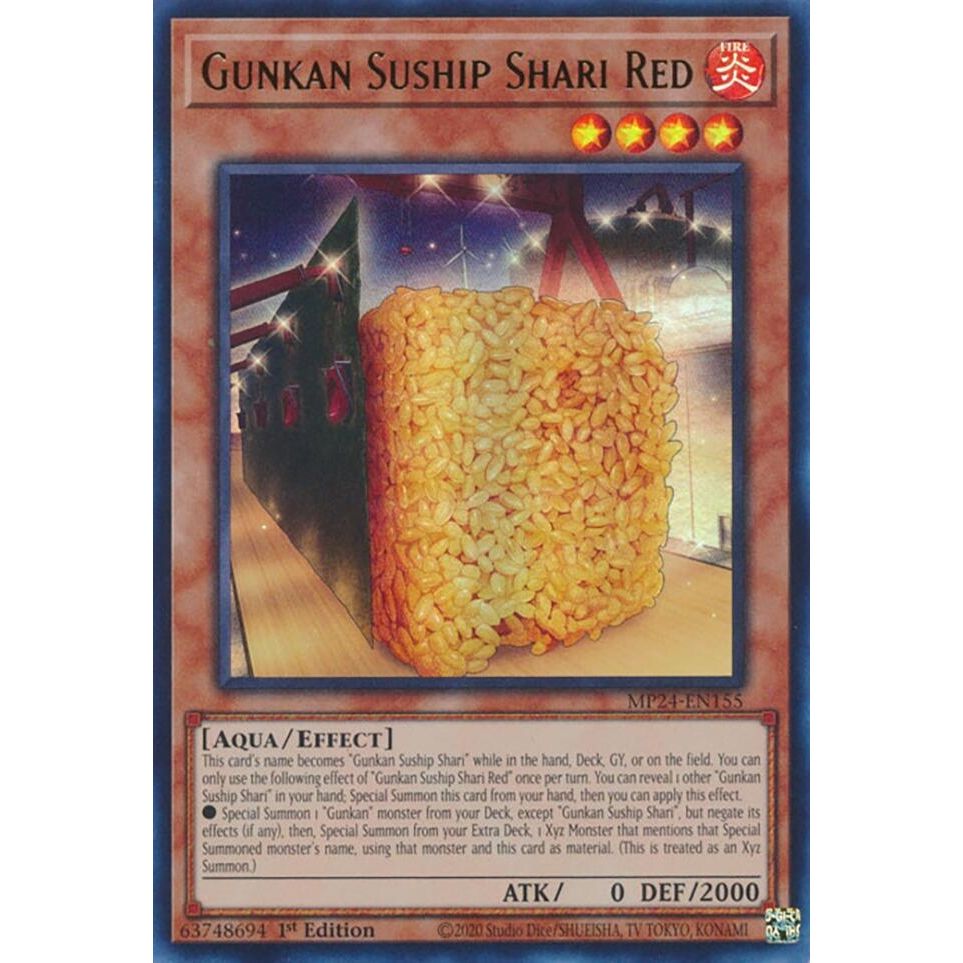 Image for Gunkan Suship Shari Red (MP24-EN155) - YuGiOh