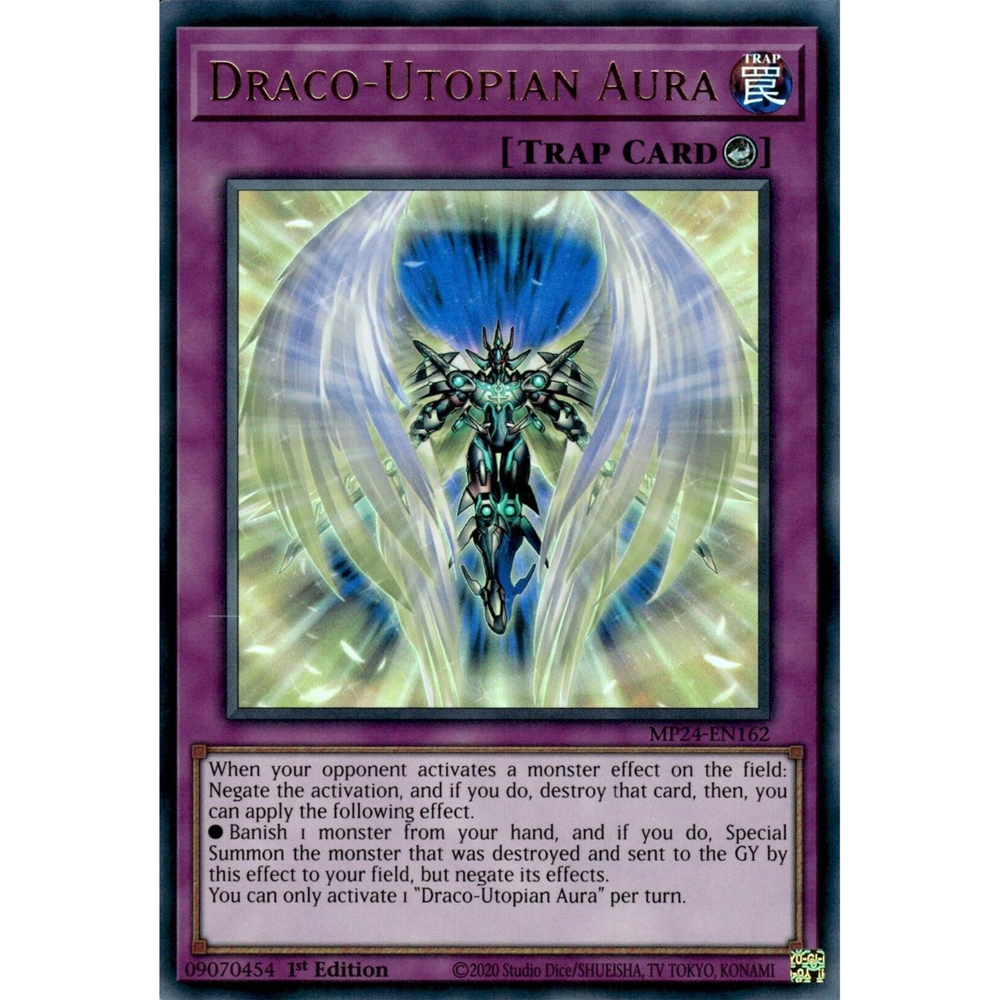 Image for Draco-Utopian Aura (MP24-EN162) - YuGiOh