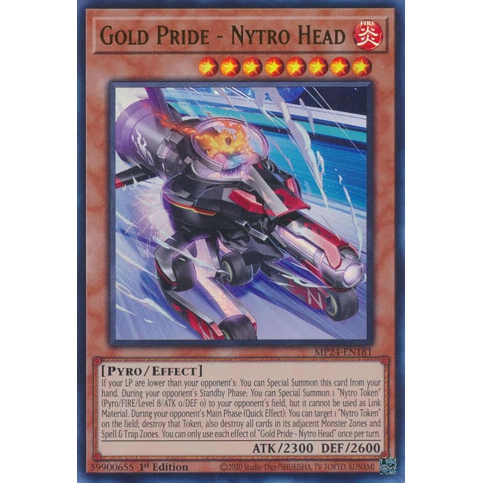 Image for Gold Pride - Nytro Head (MP24-EN181) - YuGiOh