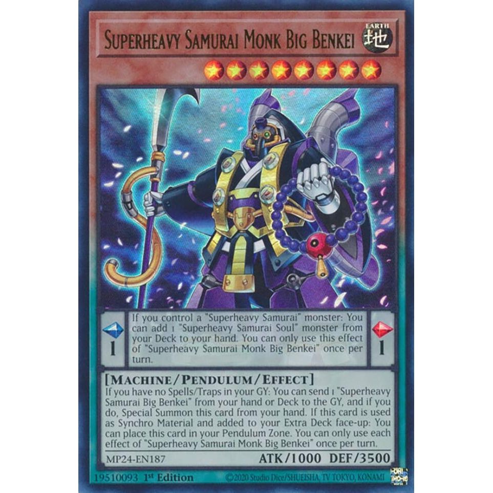 Image for Superheavy Samurai Monk Big Benkei (MP24-EN187) - YuGiOh