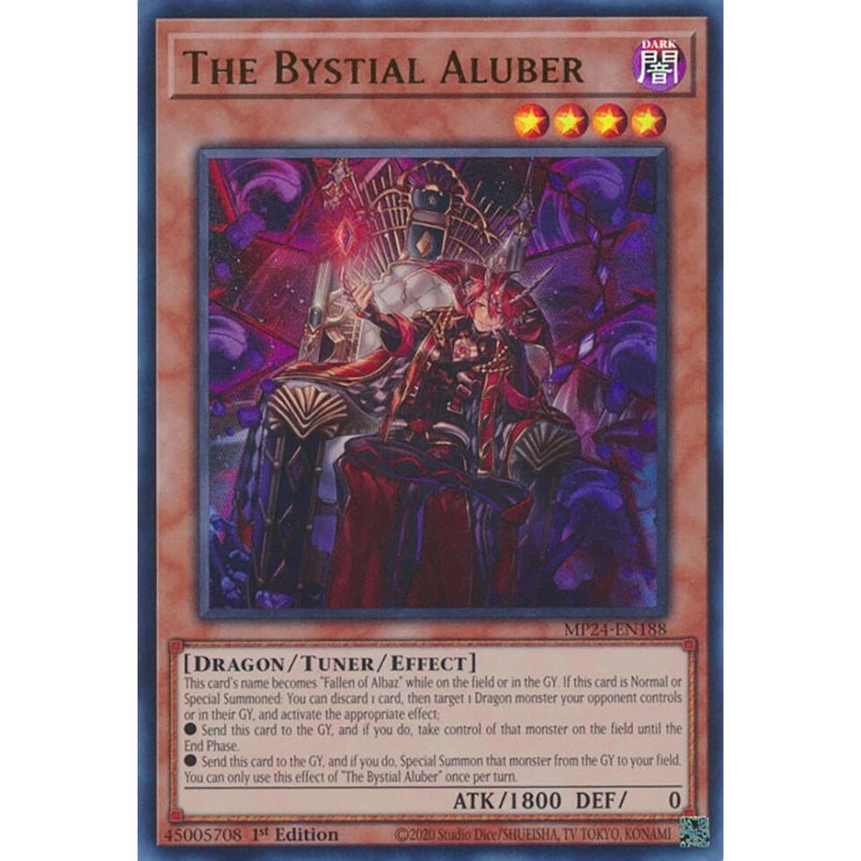 Image for The Bystial Aluber (MP24-EN188) - YuGiOh