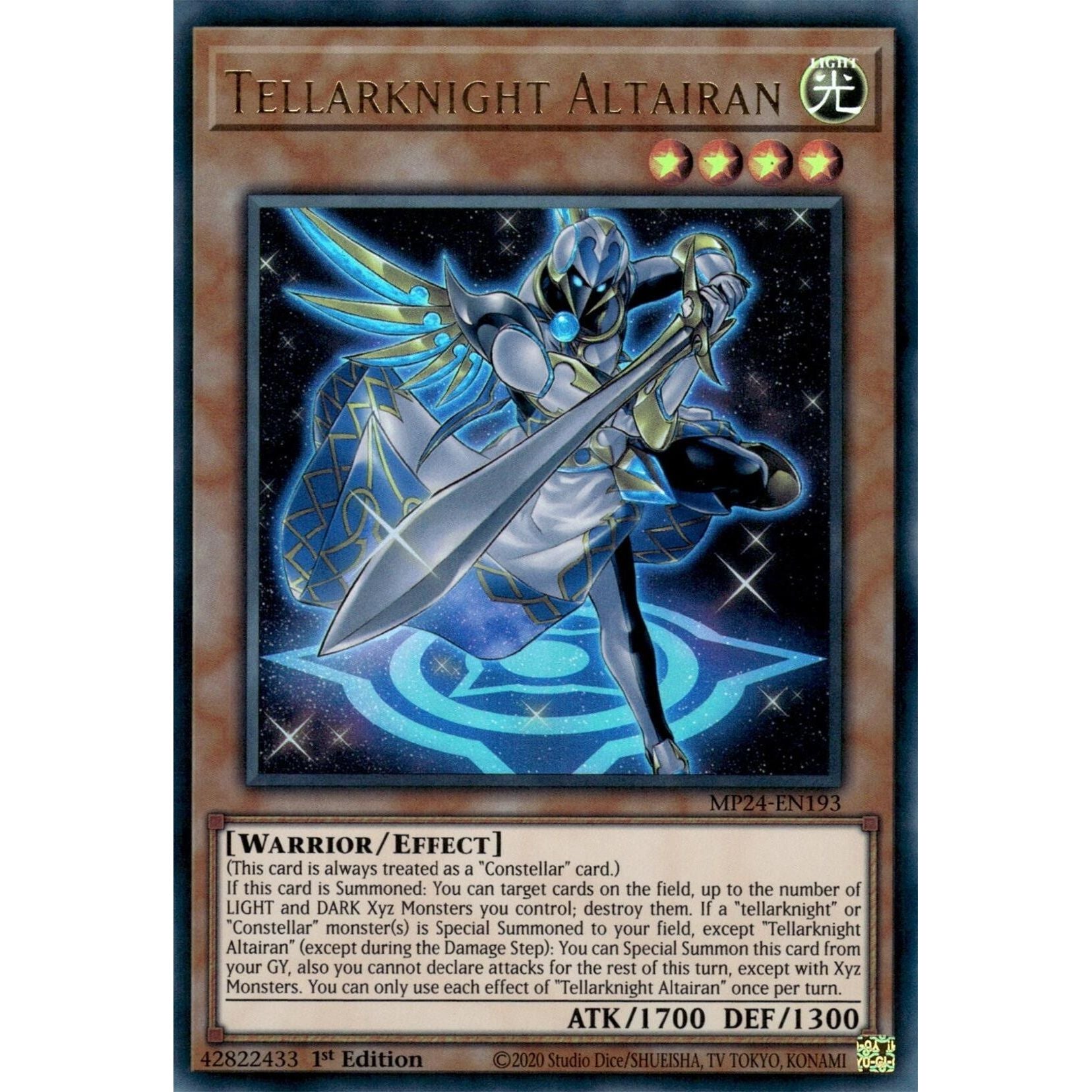 Image for Tellarknight Altairan (MP24-EN193) - YuGiOh