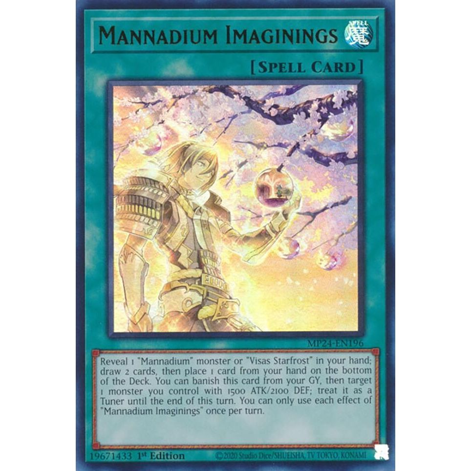 Image for Mannadium Imaginings (MP24-EN196) - YuGiOh