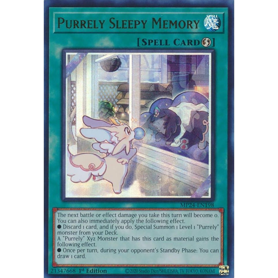 Image for Purrely Sleepy Memory (MP24-EN198) - YuGiOh