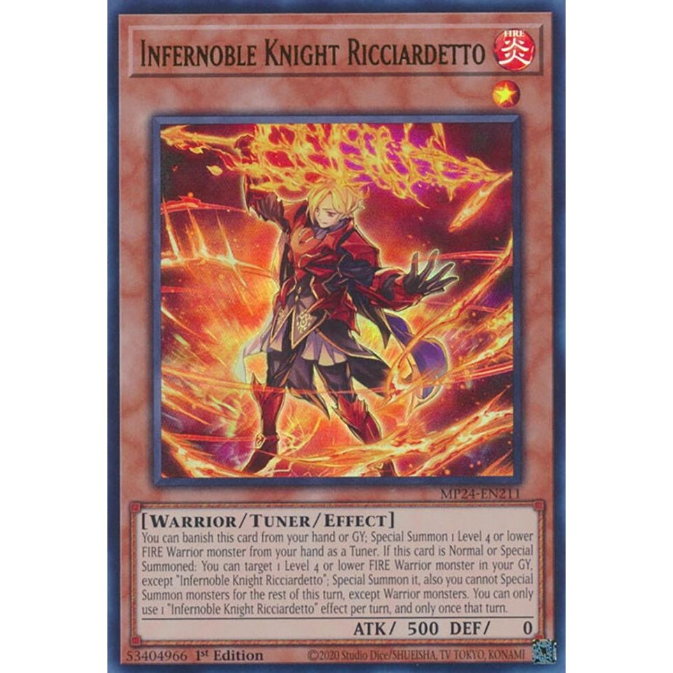 Image for Infernoble Knight Ricciardetto (MP24-EN211) - YuGiOh