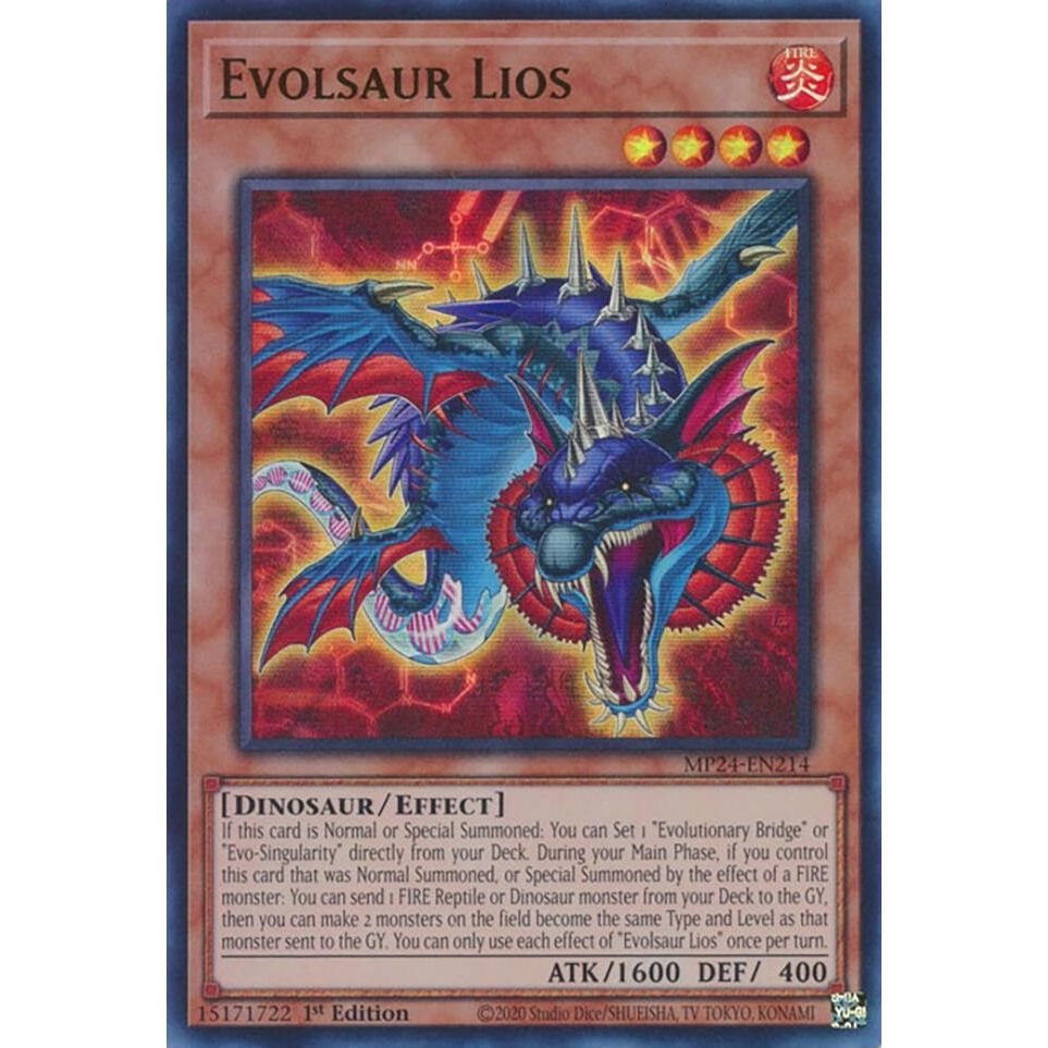 Image for Evolsaur Lios (MP24-EN214) - YuGiOh