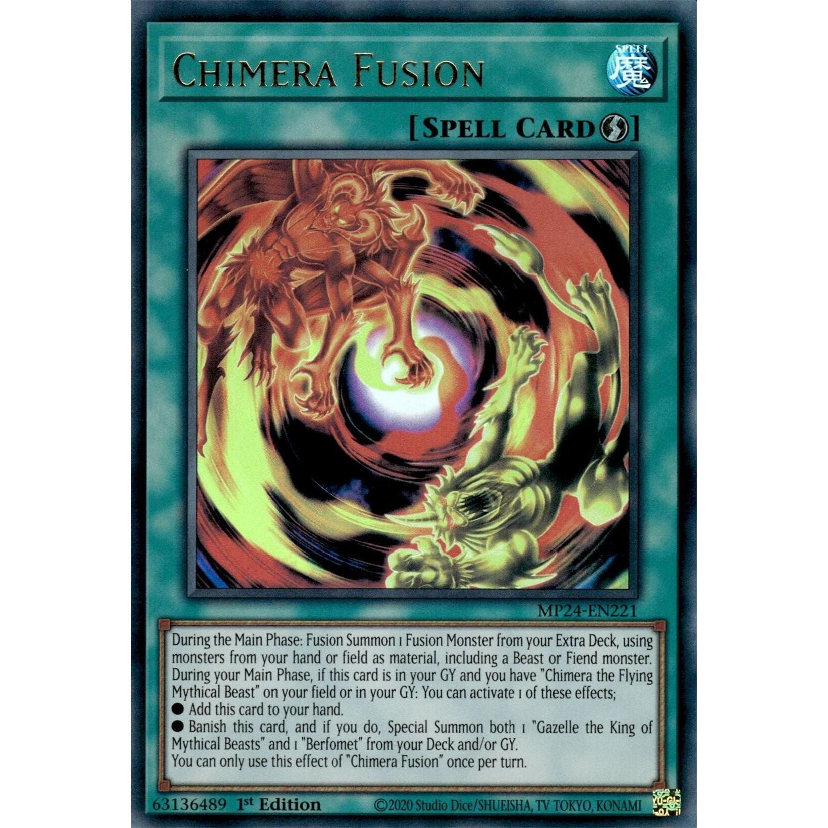 Image for Chimera Fusion (MP24-EN221) - YuGiOh