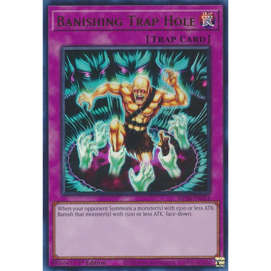 Image for Banishing Trap Hole (MP24-EN224) - YuGiOh