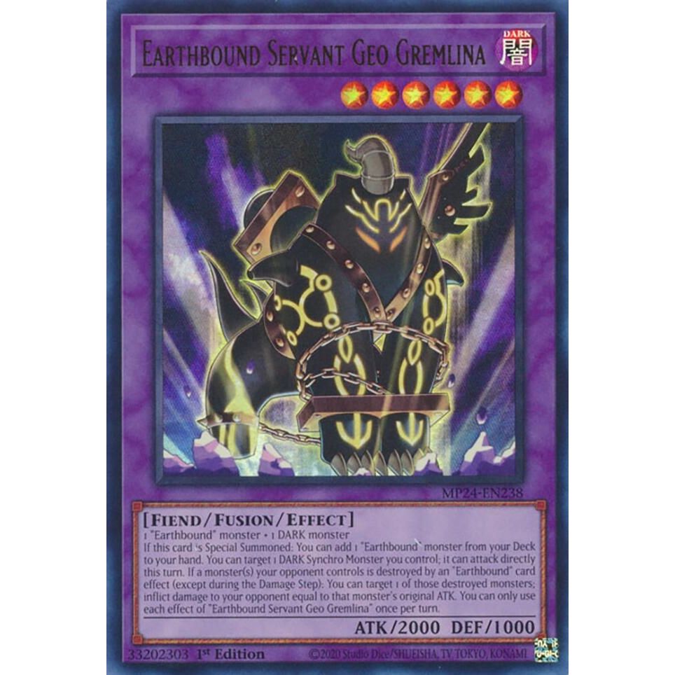 Image for Earthbound Servant Geo Gremlina (MP24-EN238) - YuGiOh