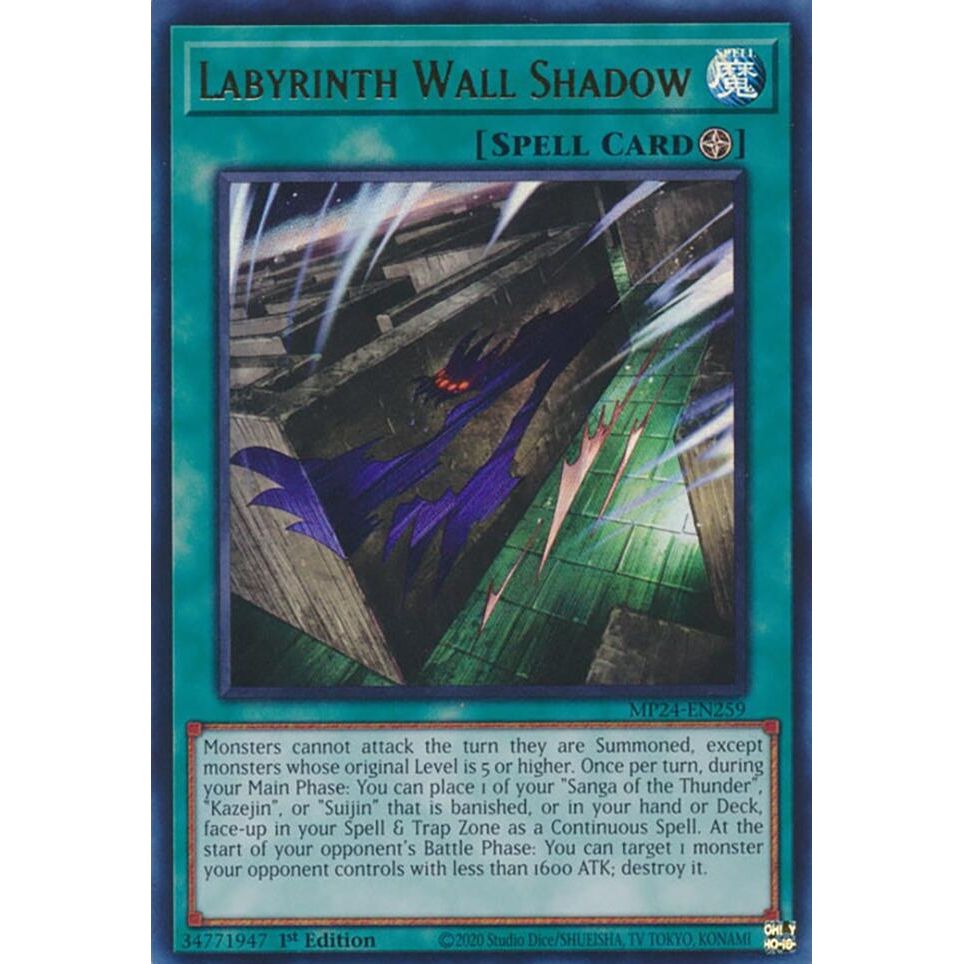 Image for Labyrinth Wall Shadow (MP24-EN259) - YuGiOh