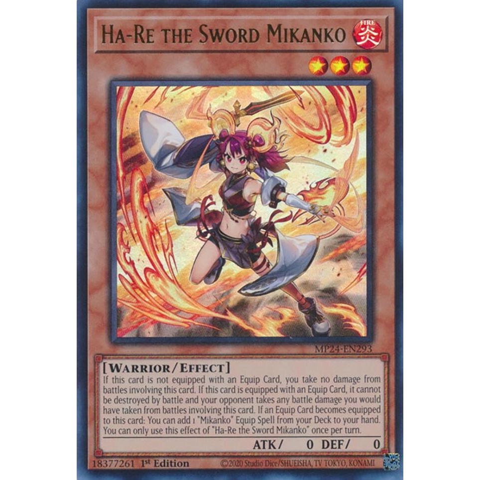 Image for Ha-Re the Sword Mikanko (MP24-EN293) - YuGiOh