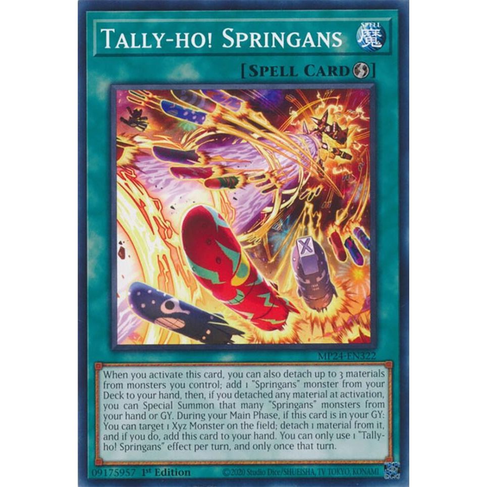 Image for Tally-ho! Springans (MP24-EN322) - YuGiOh