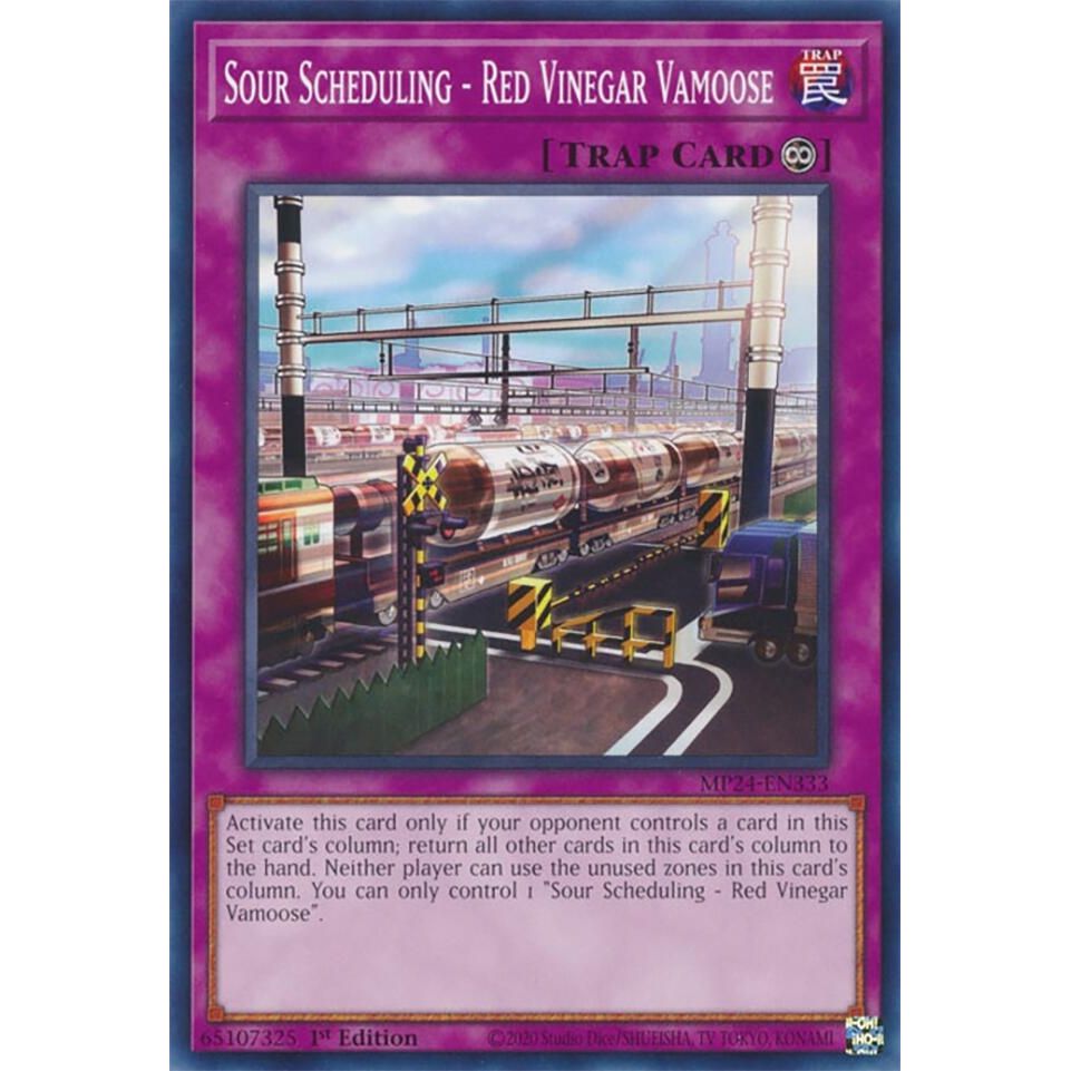 Image for Sour Scheduling - Red Vinegar Vamoose (MP24-EN333) - YuGiOh