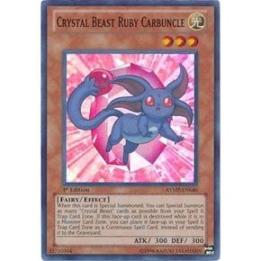 Image for Crystal Beast Ruby Carbuncle (RYMP-EN040) (RYMP) - YuGiOh