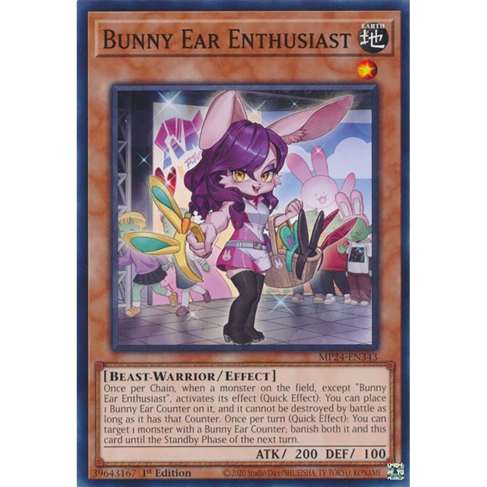 Image for Bunny Ear Enthusiast (MP24-EN343) - YuGiOh