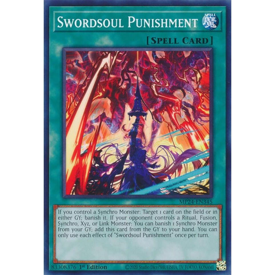 Image for Swordsoul Punishment (MP24-EN345) - YuGiOh