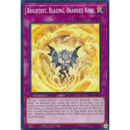 Image for Brightest, Blazing, Branded King (MP24-EN350) - YuGiOh