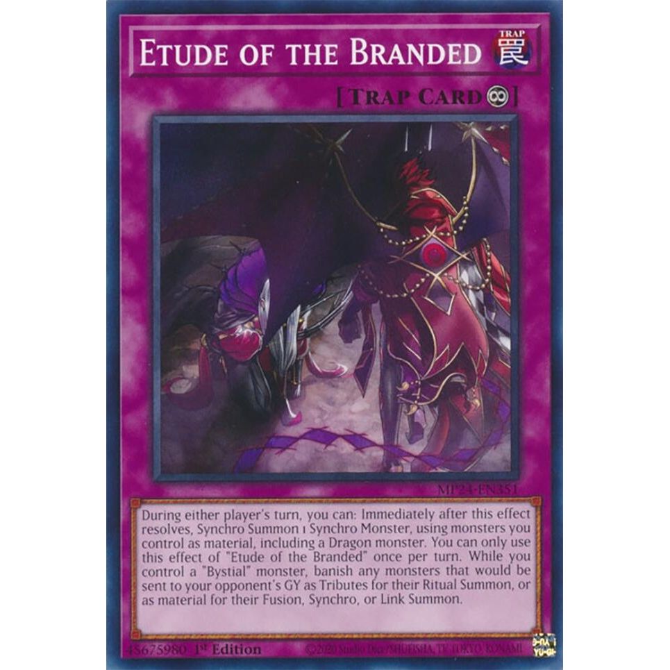 Image for Etude of the Branded (MP24-EN351) - YuGiOh