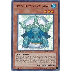 Image for Crystal Beast Emerald Tortoise (RYMP-EN042) (RYMP) - YuGiOh