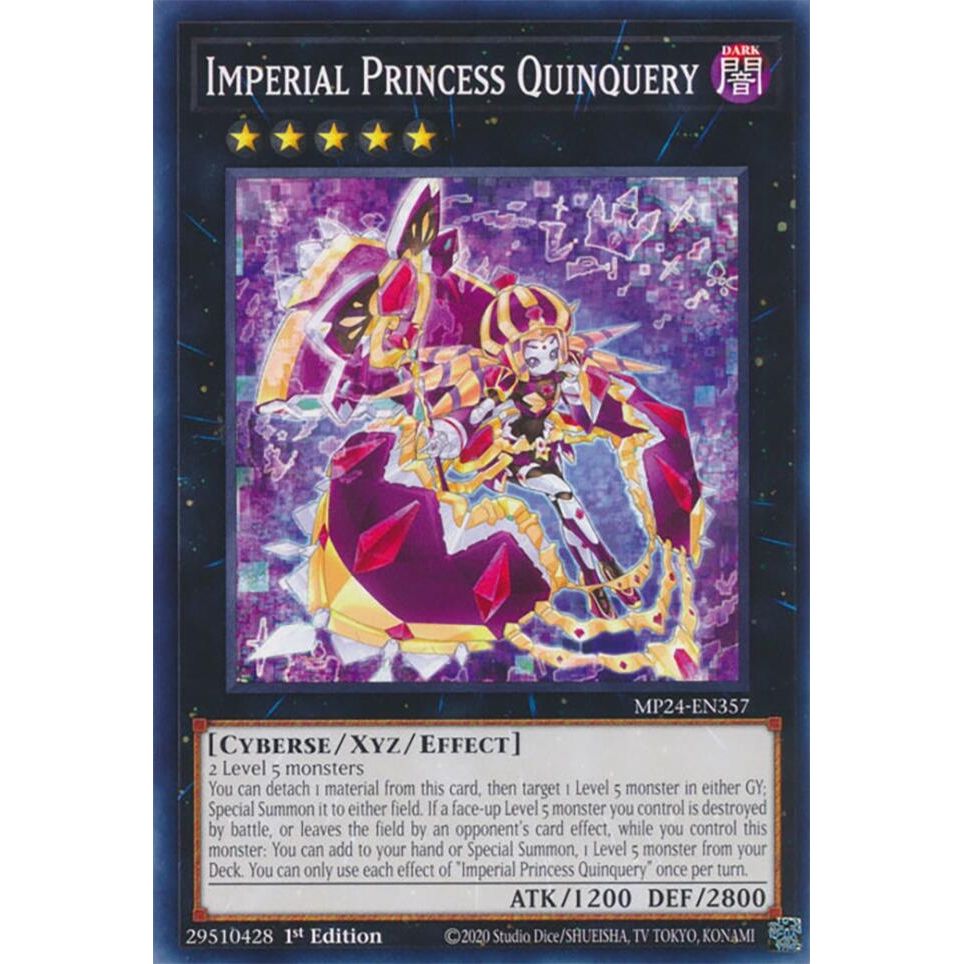 Image for Imperial Princess Quinquery (MP24-EN357) - YuGiOh