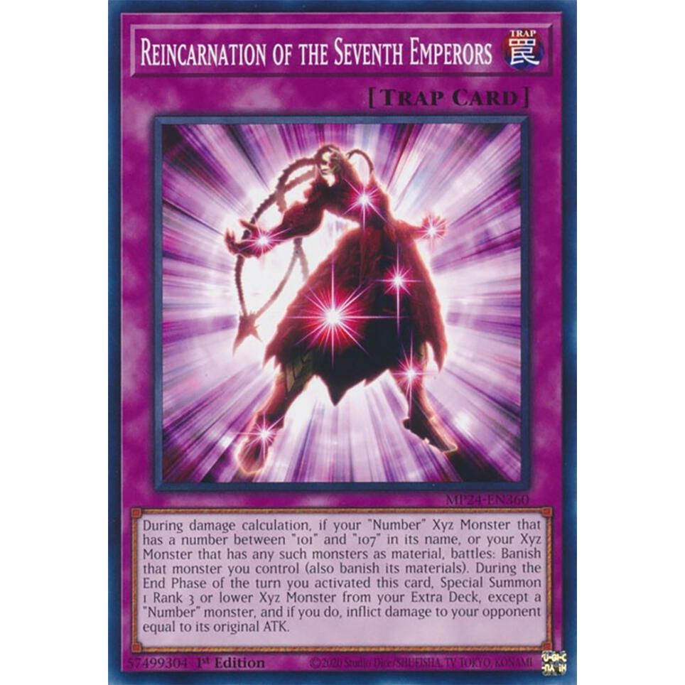 Image for Reincarnation of the Seventh Emperors (MP24-EN360) - YuGiOh