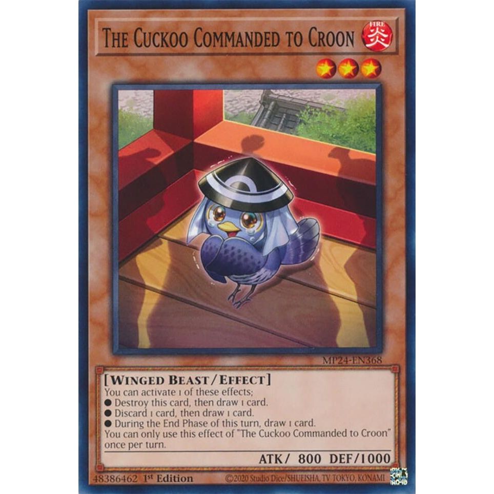 Image for The Cuckoo Commanded to Croon (MP24-EN368) - YuGiOh
