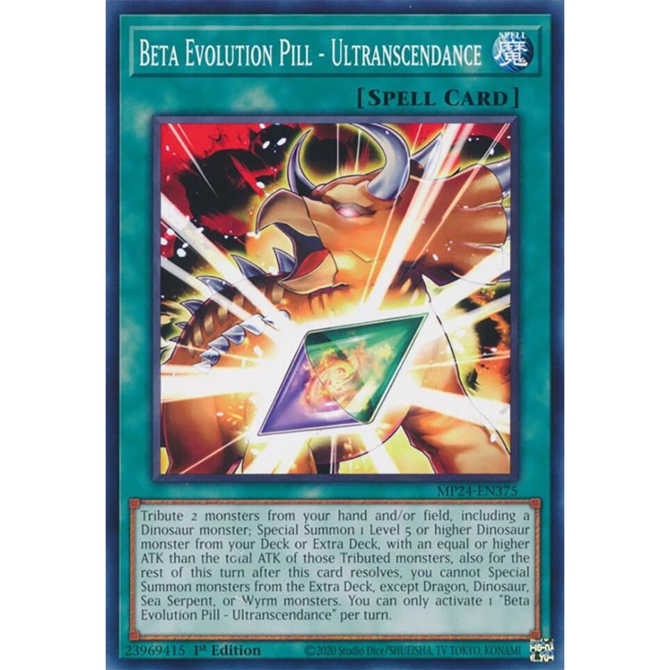 Image for Beta Evolution Pill - Ultranscendance (MP24-EN375) - YuGiOh