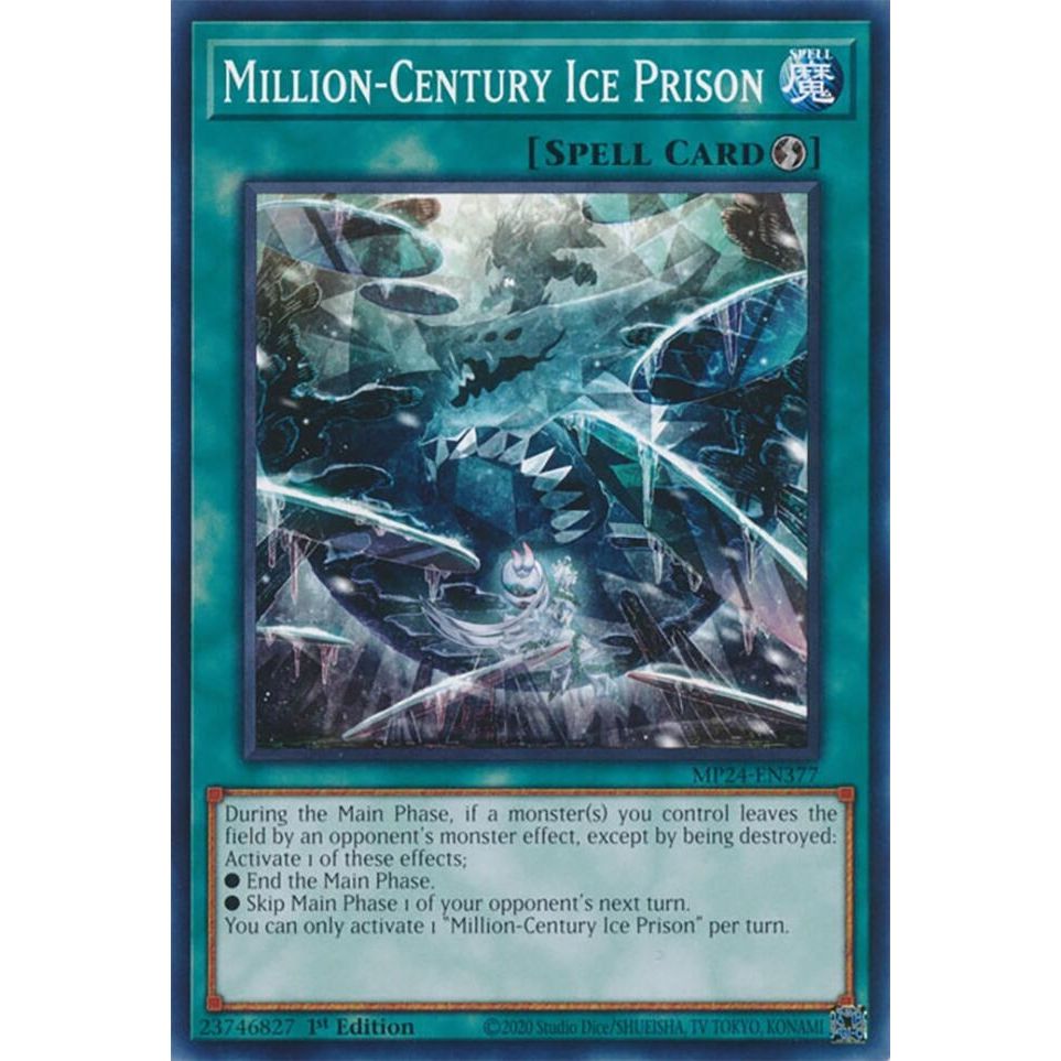 Image for Million-Century Ice Prison (MP24-EN377) - YuGiOh
