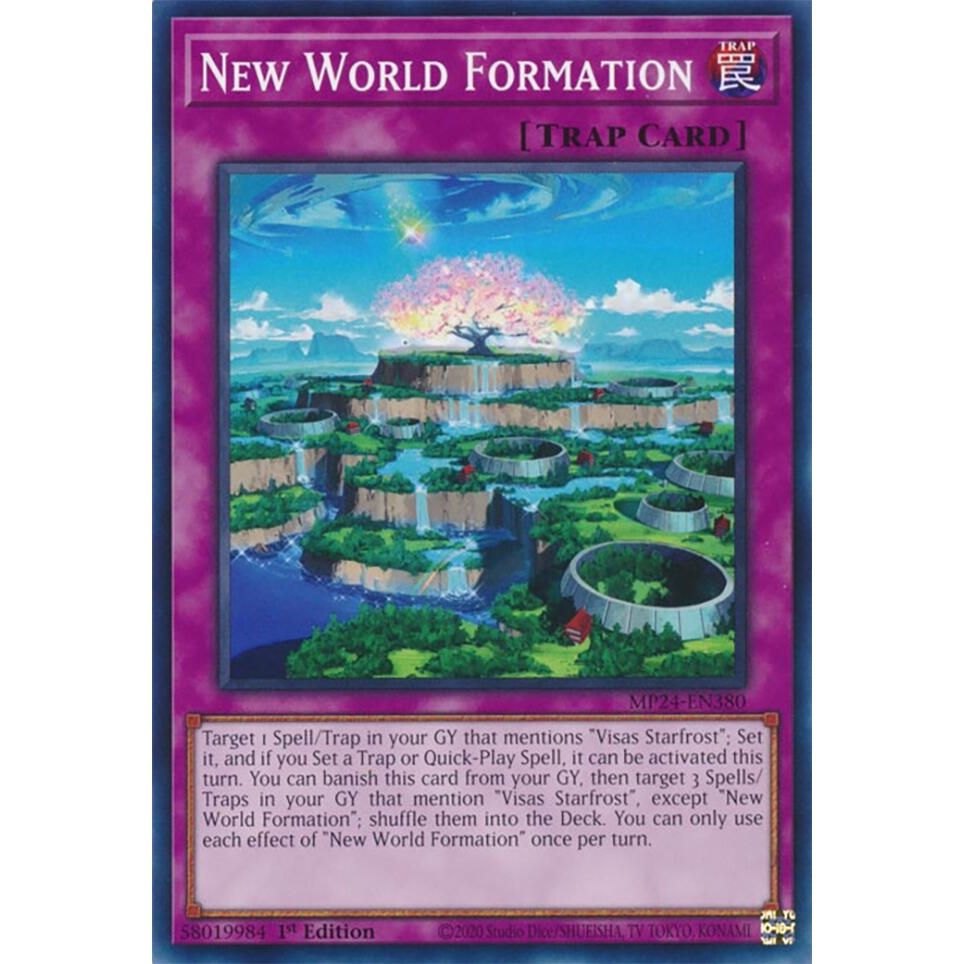 Image for New World Formation (MP24-EN380) - YuGiOh