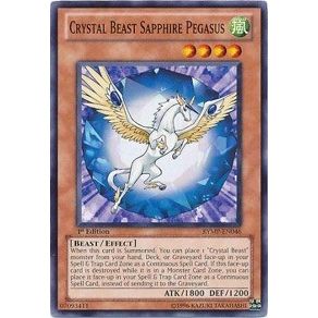 Image for Crystal Beast Sapphire Pegasus (RYMP-EN046) (RYMP) - YuGiOh