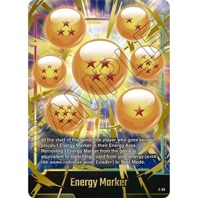 Image for Energy Marker - E-05 (Gold) (E-05) (DBSFW_PR) - Dragon Ball Super: Fusion World