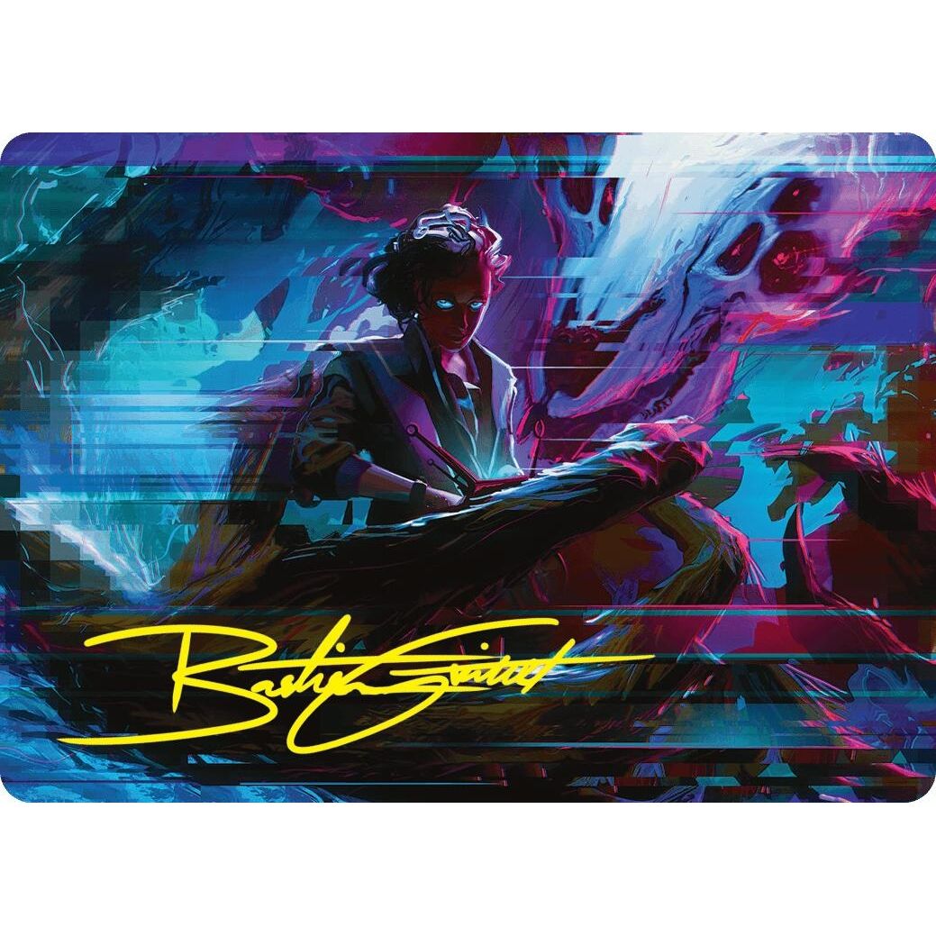 Image for Demonic Counsel Art Card (32/54) (Gold-Stamped Signature) (32) (ASDSK) - Magic: The Gathering