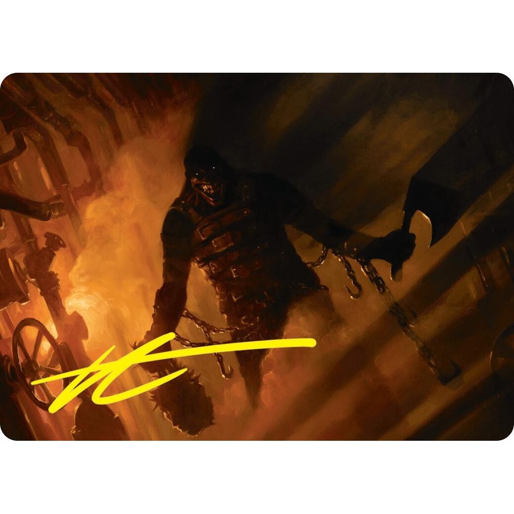 Image for Boilerbilges Ripper Art Card (Gold-Stamped Signature) (12) (ASDSK) - Magic: The Gathering