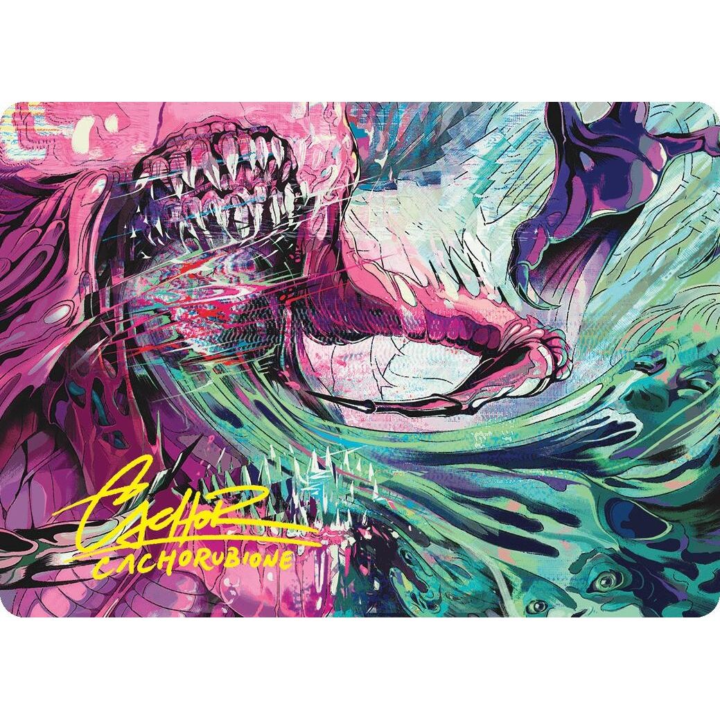 Image for Fear of Missing Out Art Card (Gold-Stamped Signature) (34) (ASDSK) - Magic: The Gathering