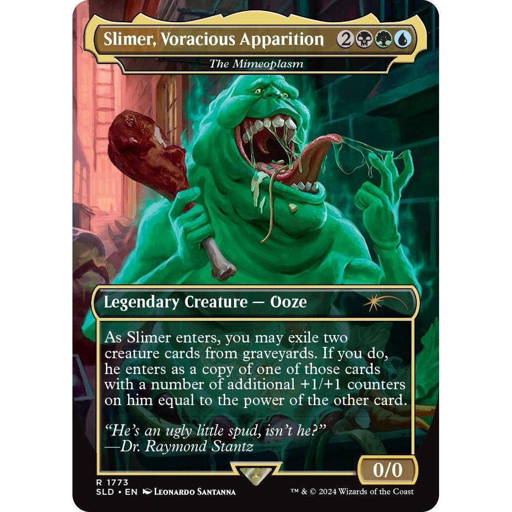 Image for Slimer, Voracious Apparition - The Mimeoplasm (1773) (SLD) - Magic: The Gathering