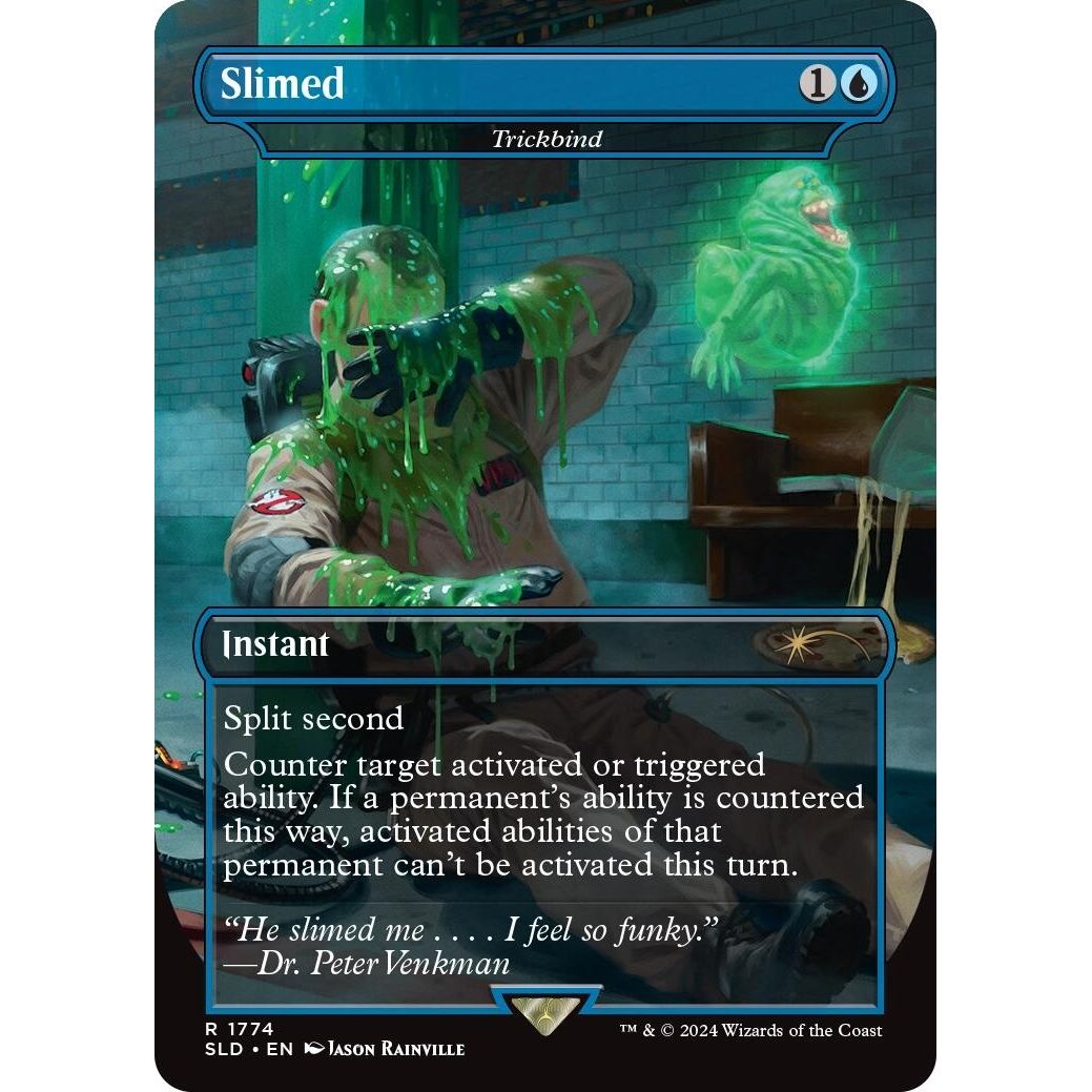 Image for Slimed - Trickbind (1774) (SLD) - Magic: The Gathering