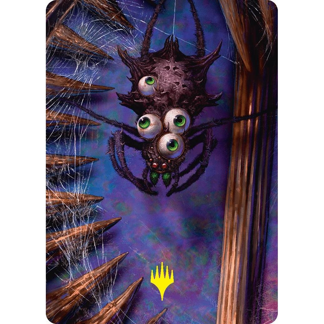 Image for Spider Art Card (Gold-Stamped Planeswalker Symbol) (54) (ASDSK) - Magic: The Gathering