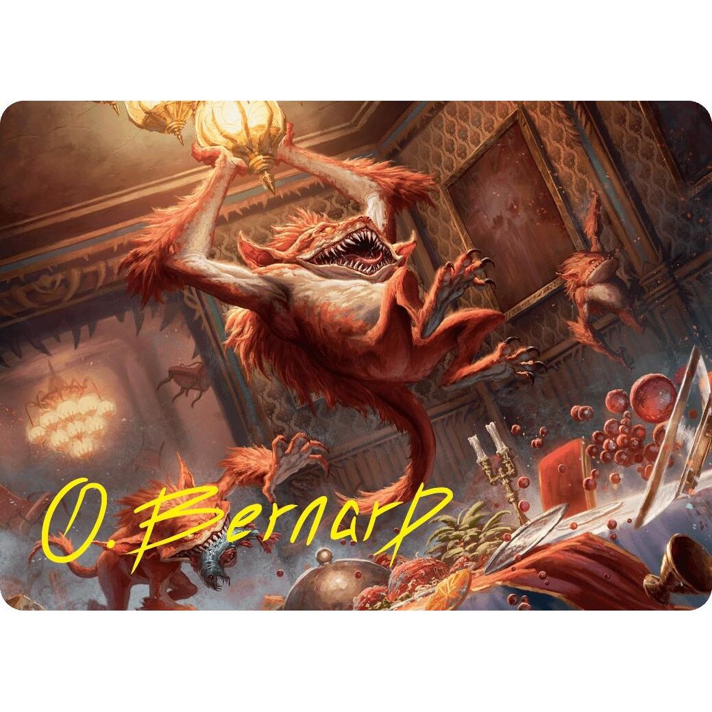 Image for Midnight Mayhem Art Card (Gold-Stamped Signature) (20) (ASDSK) - Magic: The Gathering