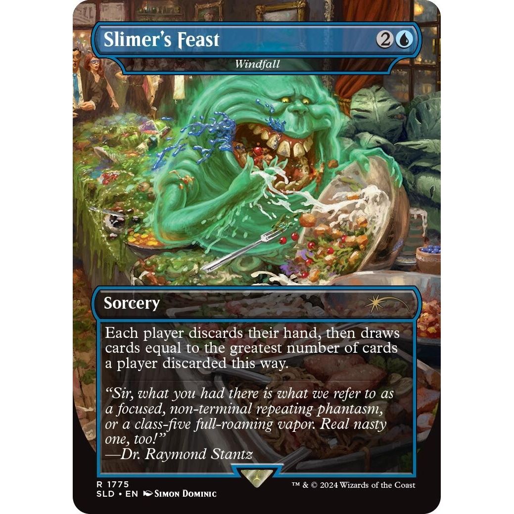 Image for Slimer's Feast - Windfall (1775) (SLD) - Magic: The Gathering