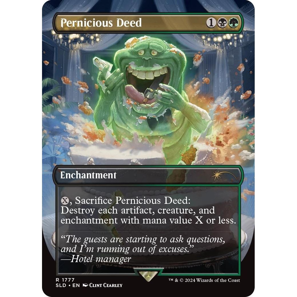 Image for Pernicious Deed (1777) (SLD) - Magic: The Gathering