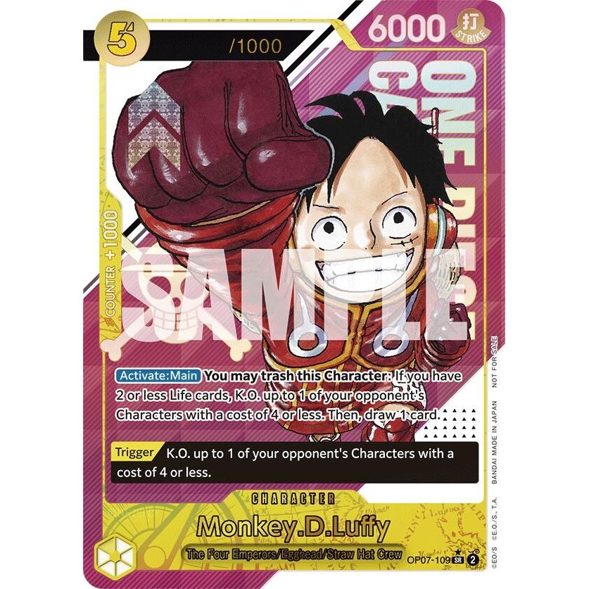 Image for Monkey.D.Luffy (CS 2024 Event Pack) (OP07-109) (OP-PR) - One Piece Card Game
