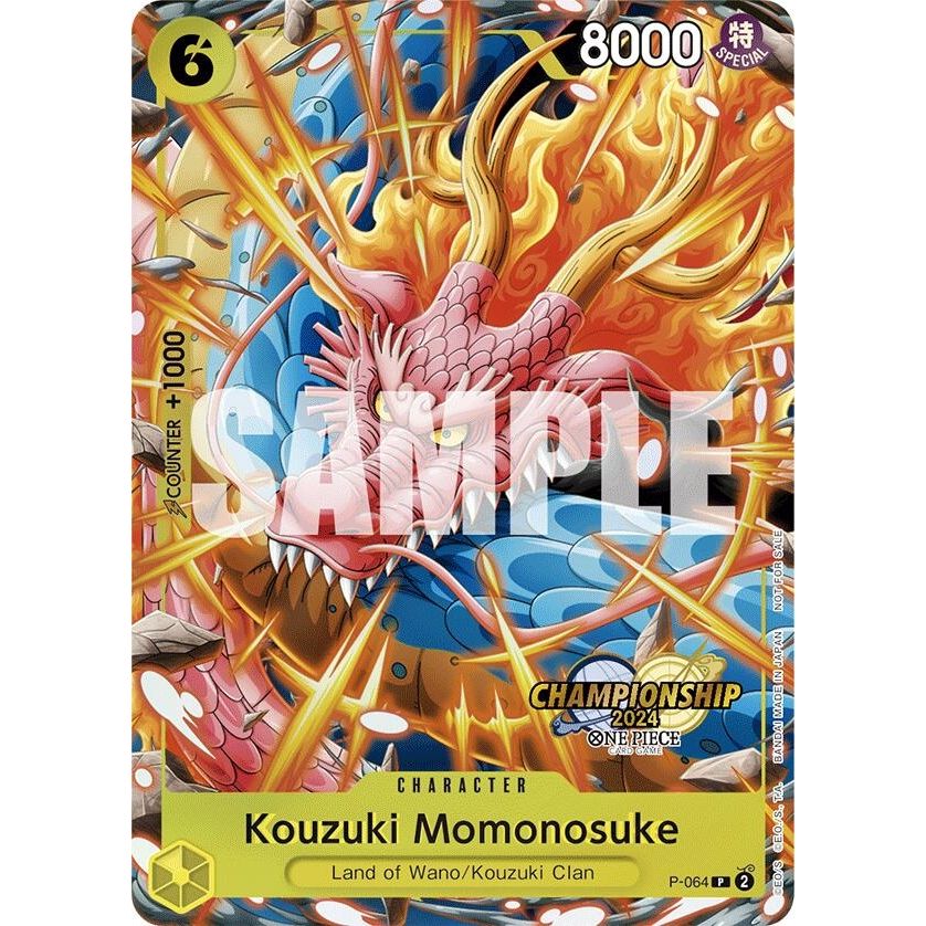 Image for Kouzuki Momonosuke (CS 2024 Event Pack) (P-064) (OP-PR) - One Piece Card Game